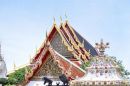 Roof Detail, Marble Temple, Bangkok